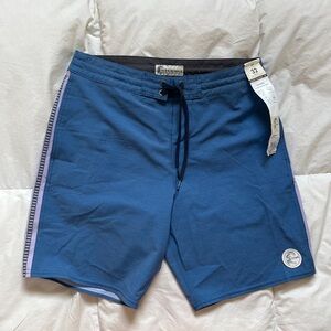 O'Neill Blue and Purple Men's Swim Shorts
